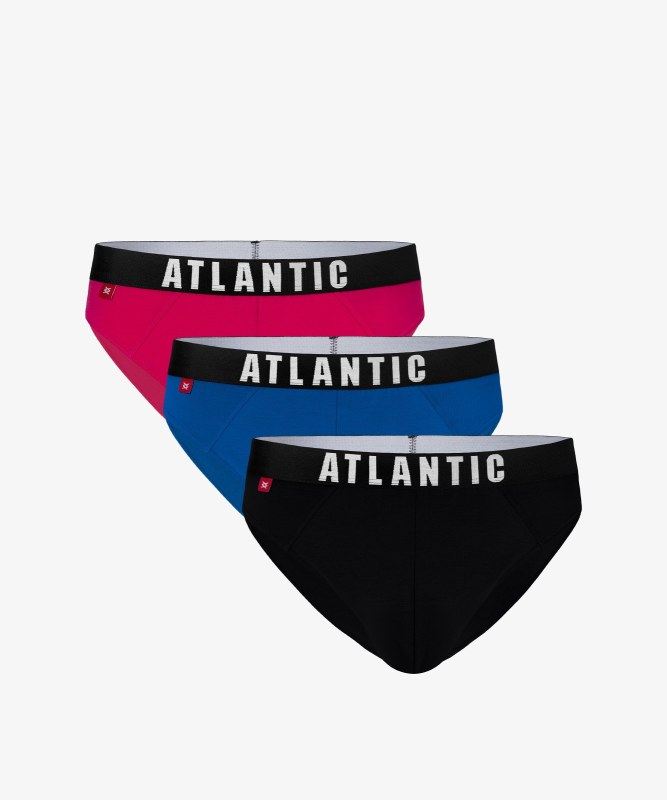 Pánské slipy Atlantic 3MP-094 A´3 - Pánské oblečení spodní prádlo slipy
