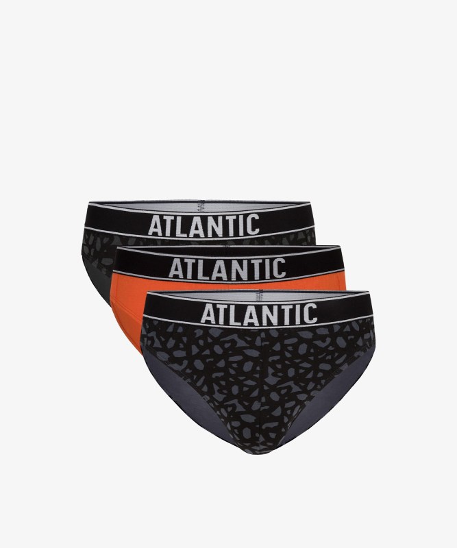 Pánské slipy Atlantic 3MP-151 A´3 - Pánské oblečení spodní prádlo slipy