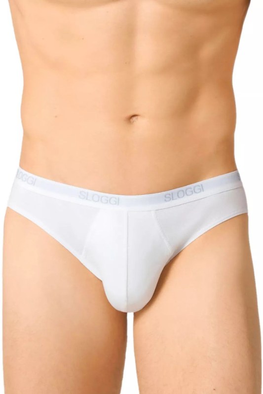 Pánské slipy Basic mini white - Sloggi - Pánské oblečení spodní prádlo slipy