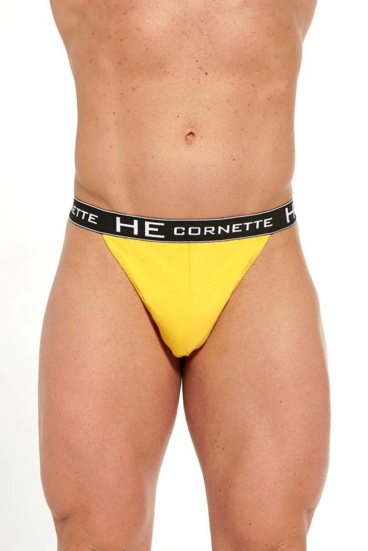 Pánská tanga HIGH EMOTION STRING- CORNETTE - Pánské oblečení spodní prádlo tanga