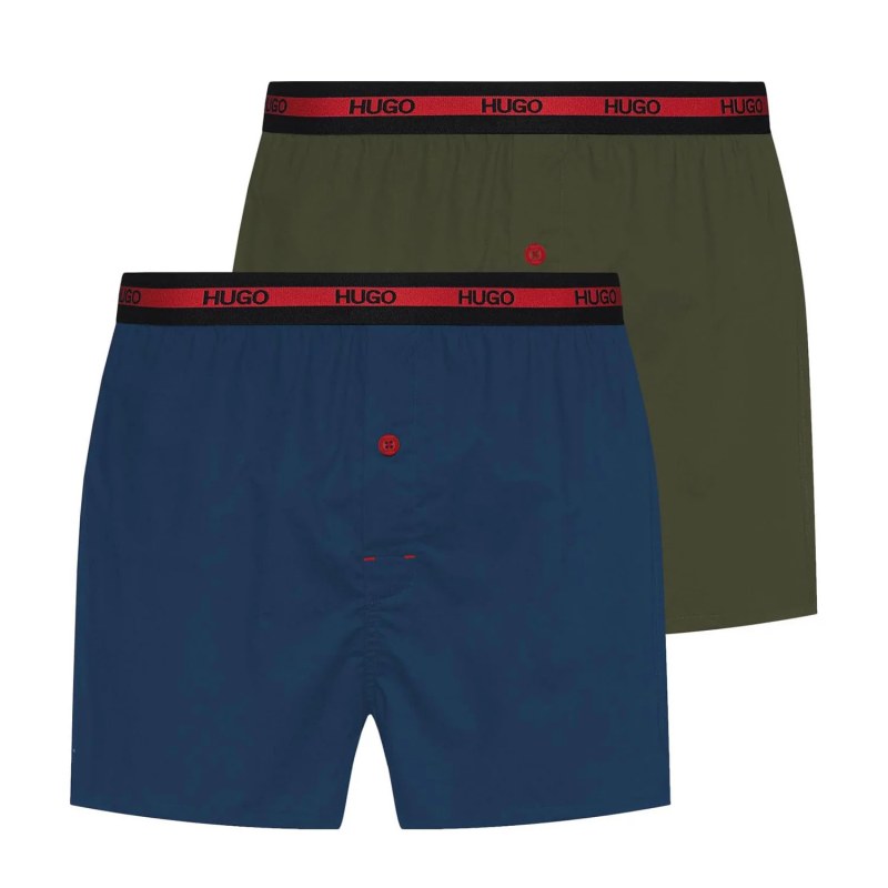 Pánské trenky 2 Pack 50469774-420 - HUGO - Pánské oblečení spodní prádlo trenýrky