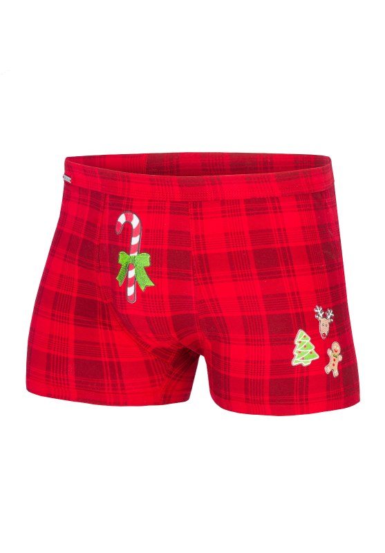 Boxerské trenýrky Candy Cane 017/42 Merry Christmas - Cornette