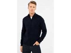 Pánský svetr S-Natan Navy Blue - Volcano