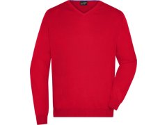 Daiber JN 659 Pánský svetr s výstřihem do V 02.0659 red