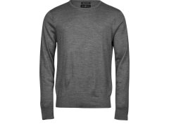 Tee Jays TJ 6000 Pánský svetr 18.6000 grey melange