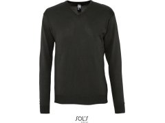 SOL´S Galaxy Men Pánský svetr s&nbsp;výstřihem do V 25.9500 black