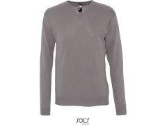 SOL´S Galaxy Men Pánský svetr s&nbsp;výstřihem do V 25.9500 medium grey