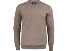 Cutter & Buck Oakville Men Pánský pletený svetr 68.5416 nougat melange