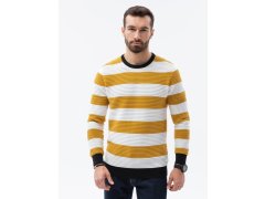 Ombre svetr E189 Mustard