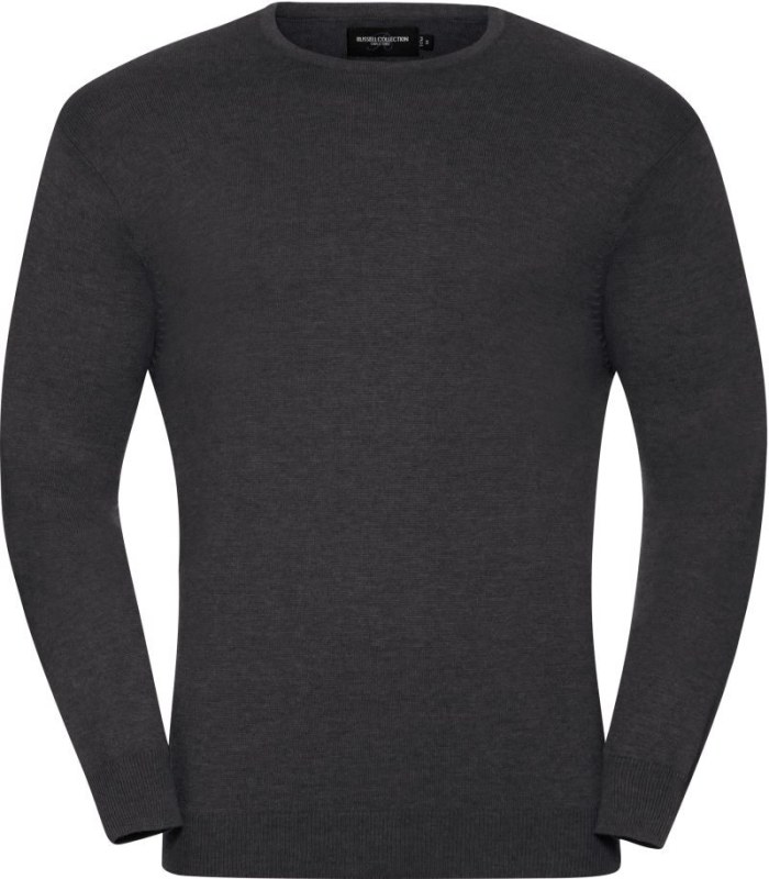 Russell Athletic 717M Pánský pletený svetr 11.717M charcoal marl