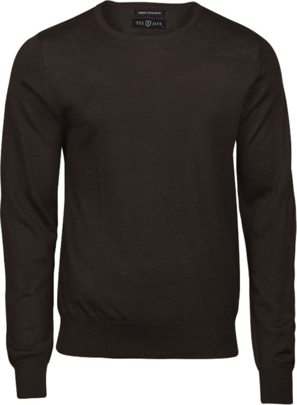 Tee Jays TJ 6000 Pánský svetr 18.6000 mocha