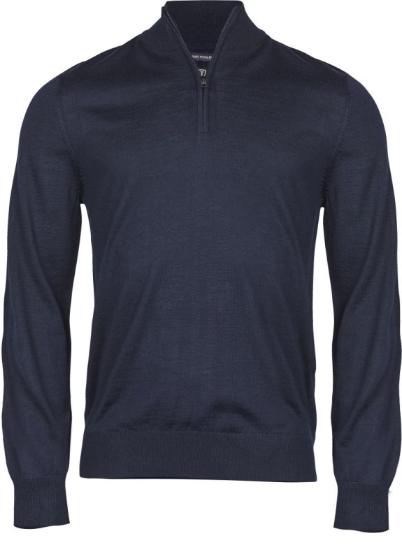 Tee Jays TJ 6010 Pánský svetr s 1/4 zipem 18.6010 navy