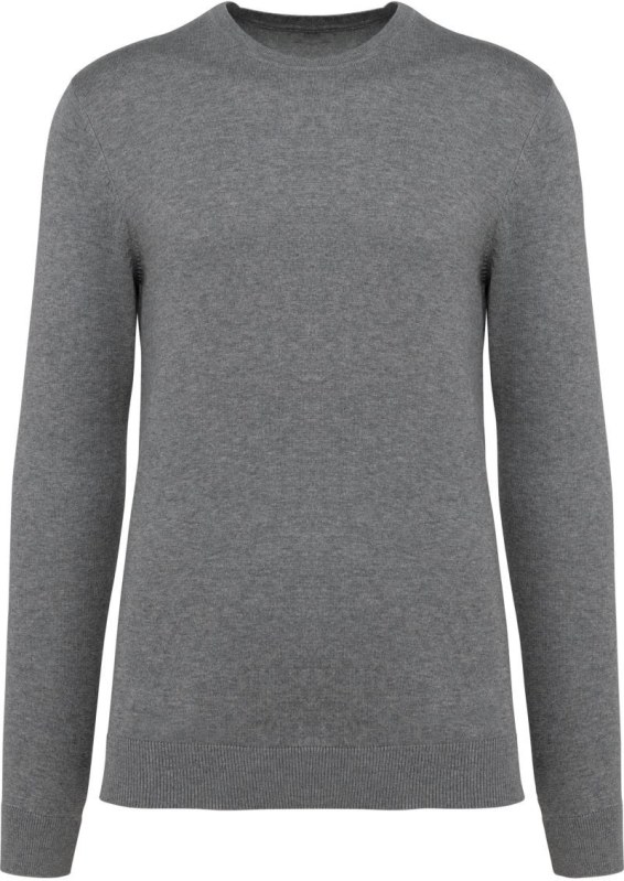 Kariban PK 900 Pánský svetr Supima® 20.0900 grey heather