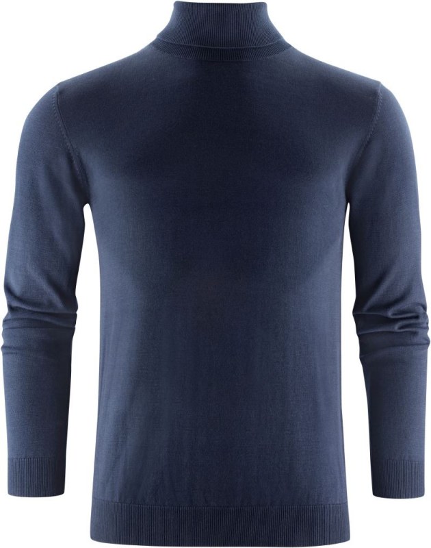James Harvest Ashland Turtle Pánský rolák 62.1251 navy - Pánské oblečení svetry