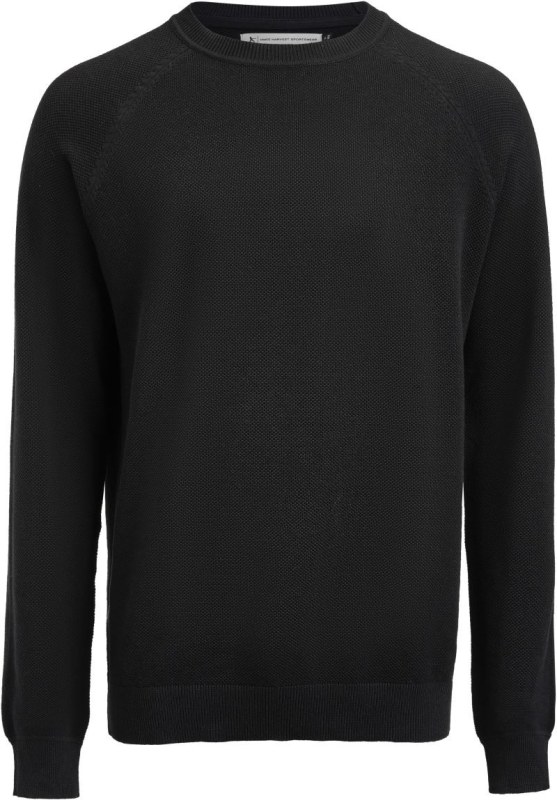 James Harvest Ashland Casual Sweater Pánský pletený svetr "Casual" 62.2516 black - Pánské oblečení svetry