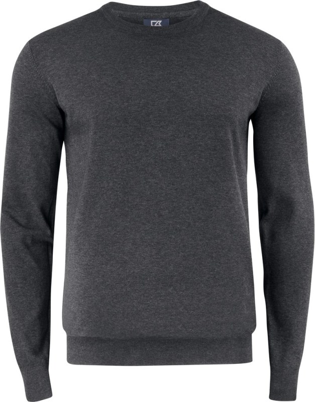 Cutter & Buck Oakville Men Pánský pletený svetr 68.5416 anthracite melange