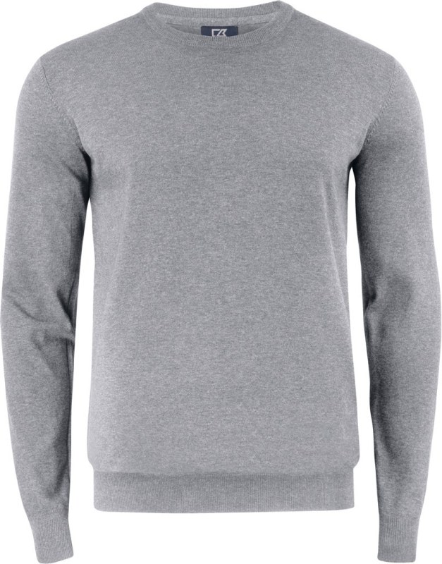 Cutter & Buck Oakville Men Pánský pletený svetr 68.5416 grey melange