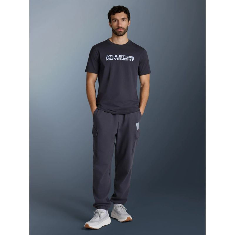 Pánské tepláky typu jogger 4F 4FRAW25TTROM1694-22S