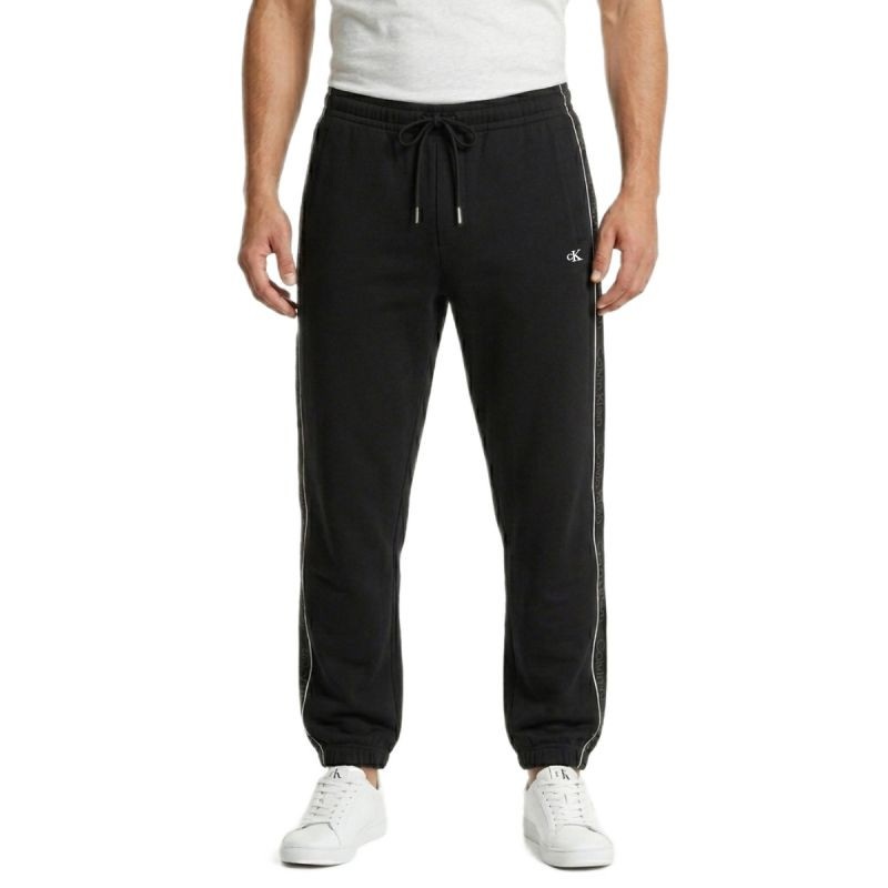 Calvin Klein Fleecové tepláky s logem Jogger Black - LZ04LE291G-UB1