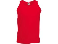 Fruit of the Loom Athletic Vest Pánské tílko 16.1098 red