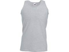 Fruit of the Loom Athletic Vest Pánské tílko 16.1098 heather grey
