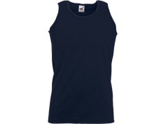 Fruit of the Loom Athletic Vest Pánské tílko 16.1098 deep navy