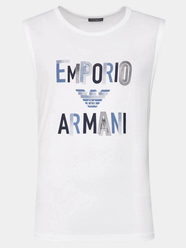 Pánské tílko 211800 4R468 18411 bílé - Emporio Armani