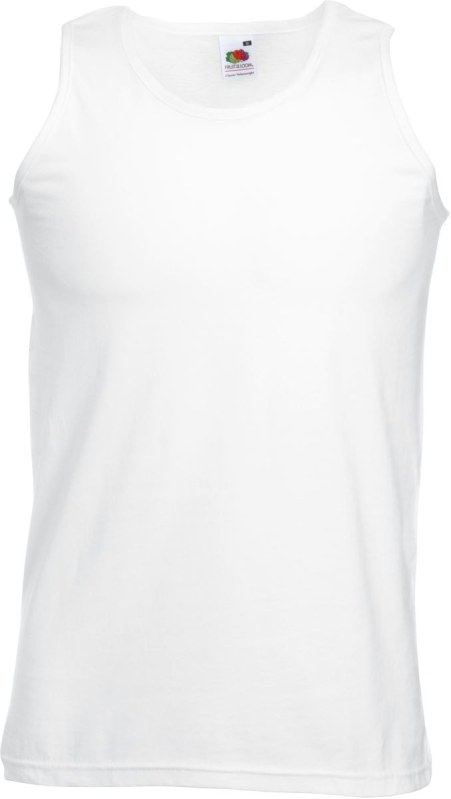 Fruit of the Loom Athletic Vest Pánské tílko 16.1098 white