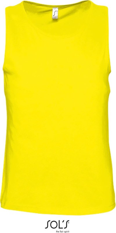SOL´S Justin Pánské tílko 25.1465 lemon
