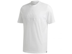 Pánské tričko M BB T GD3844 Bílá vzor - Adidas
