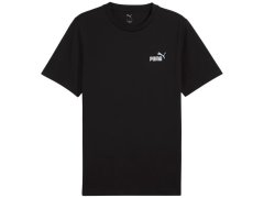 Pánské tričko Puma Ess 2 Color Small No. 1 Logo Tee, černé, 684717 01, pánské