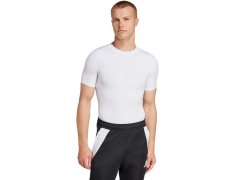 Pánské tričko adidas Techfit s&nbsp;krátkým rukávem, bílé, JP4675, pánské