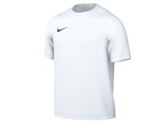 Nike Park VIII pánské tričko bílé - zelené logo HV8173-102 pánské
