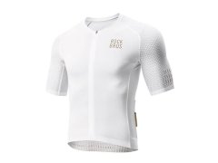 Rockbros YDDX011 Cyklistický dres Diamond s&nbsp;krátkým rukávem - velikost M - bílý