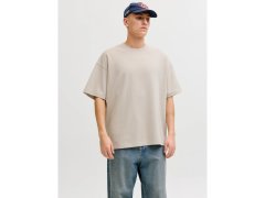 Jack&Jones pánské tričko JJEBARRON TEE SS O-NECK NOOS 12298906 MOONBEAM