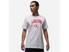 Pánské tričko Air Jordan London City Jumpman White - HQ0398-100