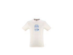 Pánské tričko MILLET Cdg Chamonix Logo Ts Ss M, béžové