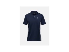 Pánské tričko PEAK PERFORMANCE M Swift Polo, barva tmavě modrá