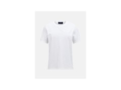 Pánské tričko PEAK PERFORMANCE M Original Small Logo Tee, bílá barva