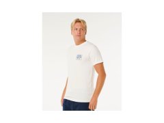Pánské tričko RIP CURL Pacific Rinse Sunrise Tee, bílé