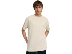 Pánské tričko Puma ESS Elevated Relaxed Tee, béžové, 692018 87