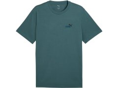 Pánské tričko Puma Ess 2 Color Small No. 1 Logo Tee, zelené, 684717 90