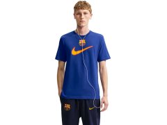 Pánské tričko Nike FC Barcelona Swoosh, modré, IQ5042 455