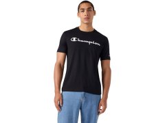 Pánské tričko Champion SS Tee, černé, 221814 KK001