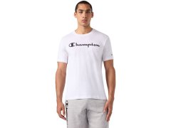 Pánské tričko Champion SS Tee, bílé, 221814 WW001