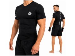 Pánské kompresní tričko COMBATWEAR, černé | DBX Bushido pánské