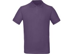 B&C Inspire Polo /men_° Pánské piqué polo z bio bavlny 01.0430 radiant purple