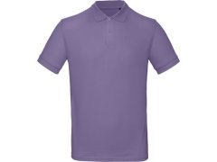 B&C Inspire Polo /men_° Pánské piqué polo z bio bavlny 01.0430 millennial lilac