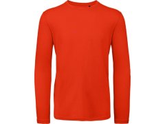 B&C Inspire LSL T /men_° Pánské tričko s dlouhým rukávem 01.TM70 fire red