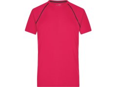 Daiber JN 496 Pánské funkční tričko 02.0496 bright pink/titan